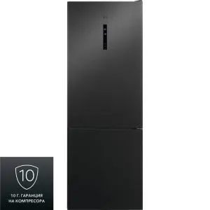 Хладилник с фризер AEG ORC6M481EL, No Frost, 481 L, Черен Инокс, (21884)