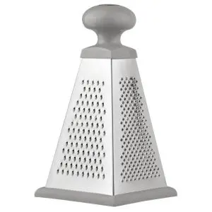 Ренде за зеленчуци Kinghoff KH 1988, 4 повърхности, Силиконово дъно, Инокс, (35945033)