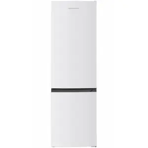 Хладилник с фризер Heinner HC-HM262E++, 262 л, Електронно управление, LED осветление, Реверсивни врати, Бял, (22177)