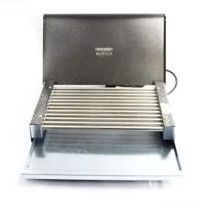 Електрическа скара с капак RUBINO EC 1.6К, 1600W, (999RU32714)