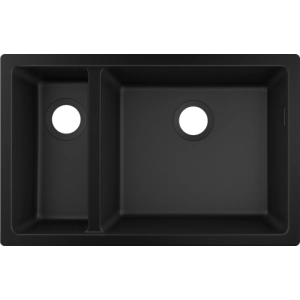 Кухненска мивка за монтаж под плот hansgrohe S510-U635-Graphiteblack, (21937)