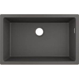 Кухненска мивка за монтаж под плот hansgrohe S510-U660-Stonegrey, (21931)
