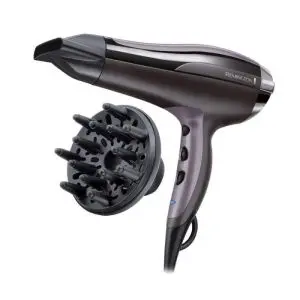 Сешоар Remington D5220 Pro-Air Turbo, 2400W, Турбо - 90 km/h, Дифузер, Йонизиране, Черен, (99999D5220)