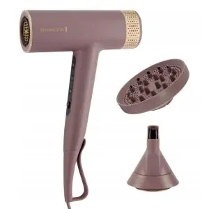 Сешоар Remington EC8930 AIRvive™, 1600W, 110000 об/мин, 2 скорости, 3 температурни настройки, Ionic Air, Cool shot, Лилав/Златист, (35946302)