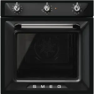 Фурна за вграждане SMEG SF6905N1, Серия Victoria, 70 литра, Черен, (19320)