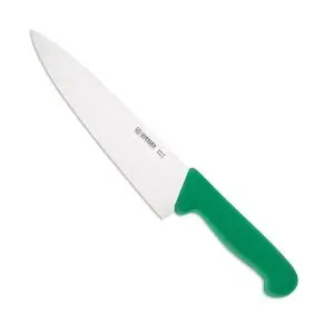 Шефски нож Giesser 8455 20gr, професионален, 20 см острие, зелен, (35945295)
