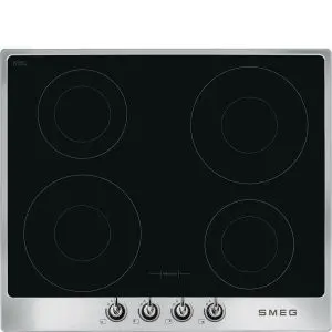 Индукционен плот SMEG SI964XM, Серия Victoria, 60 см, Инокс, (19405)