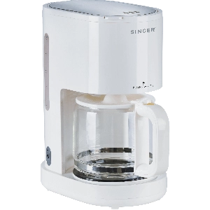 Шварц кафе машина Singer Piano White CM-1000 PWH, (35931911)