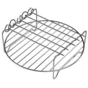 Скара с шишчета за Air Fryer Voltz V51980BG, 18 см, Инокс, (55V51980BG)