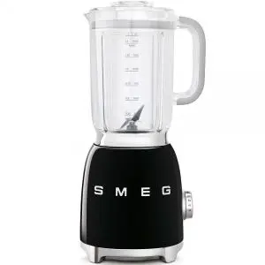 Блендер SMEG BLF01BLEU, 50s Style, 1.5L кана, 800W, Черен, (19842)