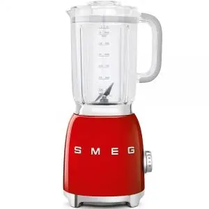 Блендер SMEG BLF01RDEU, 50s Style, 1.5L кана, 800W, Червен, (19843)