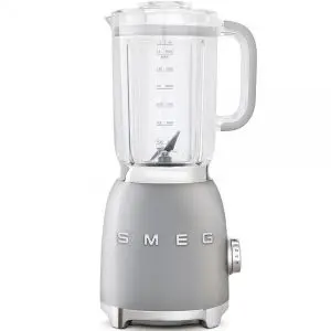 Блендер SMEG BLF01SVEU, 50s Style, 1.5L кана, 800W, Сив, (19844)