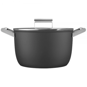 Тенджера SMEG CKFC2611BLM, 50s Style, Диаметър 26 см., Обем 7.7 л., (20039)