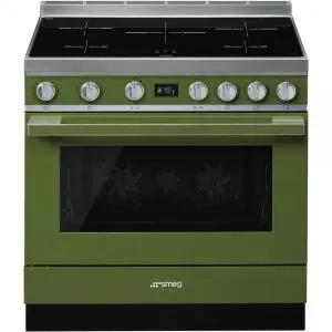 Готварска печка SMEG CPF9IPOG, Серия Portofino, 90 см, 5 индукционни котлона, (19708)