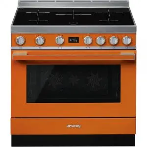 Готварска печка SMEG CPF9IPOR, Серия Portofino, 90 см, 5 индукционни котлона, (19706)
