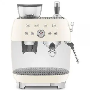 Кафемашина с интегрирана кафемелачка SMEG EGF03CREU, 50s Style, еспресо, 15 бара, 1650W, (19986)