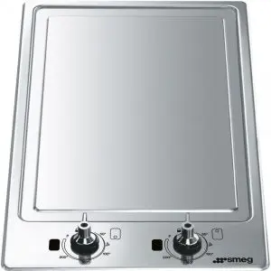 Тепаняки грил плот за вграждане SMEG PGF30T-1, Серия Classica, 30 см, Неръждаема стомана, (19414)
