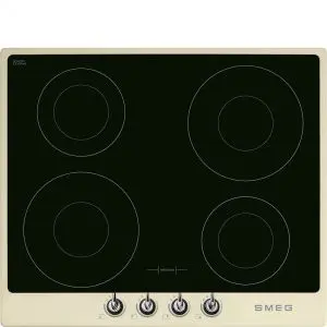 Индукционен плот SMEG SI964PM, Серия Victoria, 60 см, Крем, (19404)
