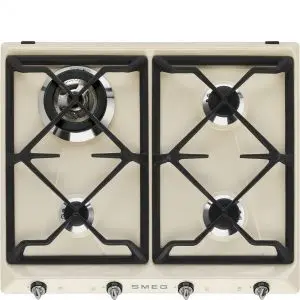 Газов плот SMEG SR964PGH, Серия Victoria, 60 см, Крем, (19406)