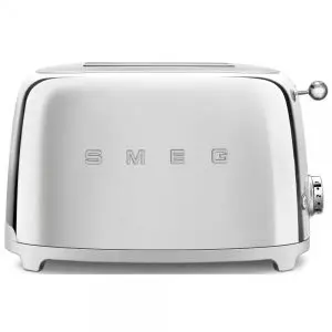 Тостер SMEG TSF01SSEU, 50s Style, 2 филии, 950W, (19832)