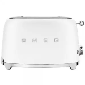 Тостер SMEG TSF01WHMEU, 50s Style, 2 филии, 950W, (19894)