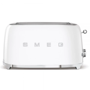 Тостер SMEG TSF02WHEU, 50s Style, 4 филии, 1500 W, (19914)