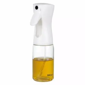 Спрей бутилка за олио и оцет Kinghoff KH 1719, Стъкло, 190 ml, 20х6 см, Безцветен/бял, (13185)