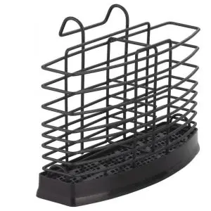 Сушилник за прибори Rosberg R53003D, 20.7х9.5х15.2 cм, Черен мат, (35944168)