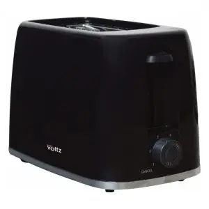 Тостер Oliver Voltz Daisy OV51440W, 700W, 2 филийки, 6 нива, Подвижна тавичка за трохи, Черен, (35922752)