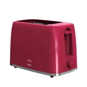 Тостер Oliver Voltz Daisy OV51440W, 700W, 2 филийки, 6 нива, Подвижна тавичка за трохи, Червен, (35940326)