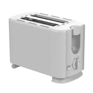 Тостер за хляб Rosberg R51440G, 700W, 2 филии, 6 нива, Ненагряваща се външна повърхност, Бял, (35932240)