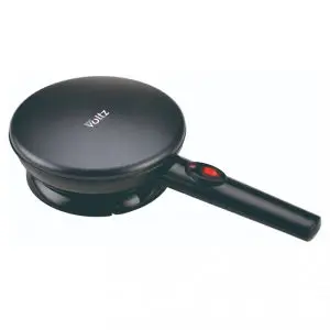 Уред за палачинки Oliver Voltz OV51323B, 800W, Терморегулатор, Светлинен индикатор, Незалепващо покритие, Черен, (35940365)