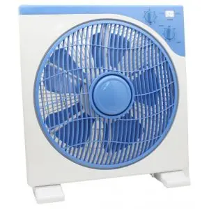 Вентилатор бокс Rosberg R51760C12, 40W, 3 скорости, Таймер 60 мин, Син/бял, (11093)