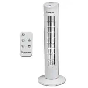Вентилатор колонен FIRST FA-5560-1, 79см, 60W, Осцилация, Етерични масла, Бял (15951)