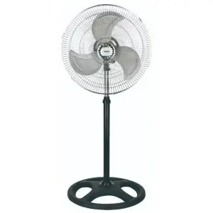 Вентилатор Rosberg R51760J18S, 70W, 18, 3 скорости, Осцилация, Регулируем, Черен/хром, (35948595)