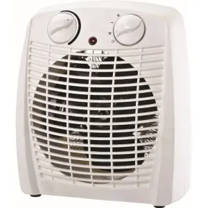 Вентилаторна печка Voltz V51970C, 2000W, 3 степени, Охлаждане, Бял, (55V51970CW)