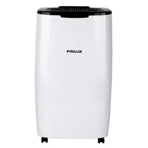 Влагоабсорбатор Finlux FDH-20E, 20л/24ч, 390W, 150 м3/ч, 3 л, 2 скорости, Карбонови прахов филтър, Бял/черен, (9999FDH20E)