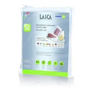 Гофрирани релефни пликове за вакуумиране Laica 25x30 см - 50 бр. VT35100