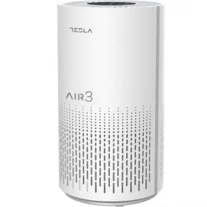 Пречиствател на въздух Tesla Tapa 3, 35W, Smart, Wi-Fi, HEPA филтър, Таймер, До 22 м2, Бял, (12781)