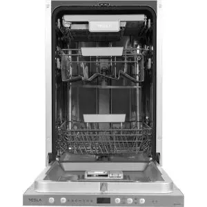 Съдомиялна за вграждане Tesla WDI490M, 1800 W, 10 комплекта, 60 см, Сребрист, (12673)