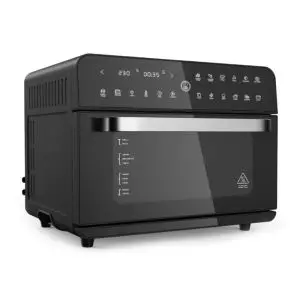 Мултифункционална фурна с горещ въздух ZEPHYR ZP 1441 V Deluxe, 25 литра, 1800W, 12 функции, Таймер, Черен, (18280)