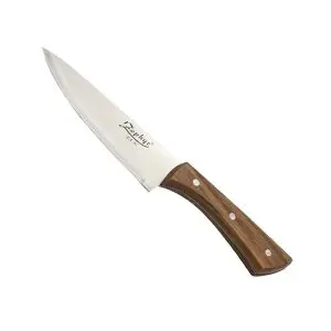 Готварски нож ZEPHYR ZP 1633 BCF6, 15.2 см, Неръждаема стомана, Дървена дръжка, (18153)