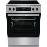 Готварска печка със стъклокерамичен плот Gorenje GECS6C70XPA, 71 литра, инокс, (13678)