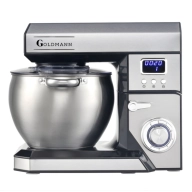 Планетарен миксер Goldmann GM-1115BD, 2200W, 8.5 л, 6 скорости, Иноксова купа, (35947279)