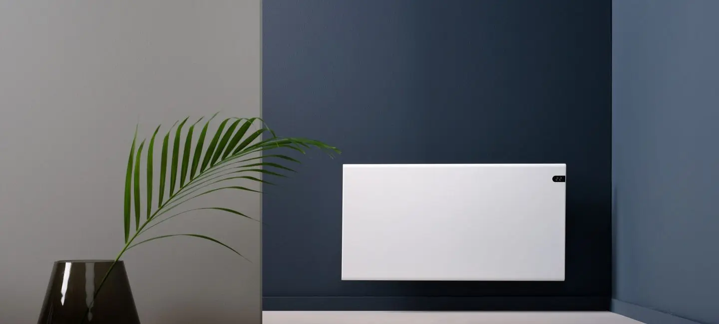 Конвектор ADAX NEO Basic БЯЛ NP 08 KDT, 800 W, (35922654): Монтиран бял конвектор