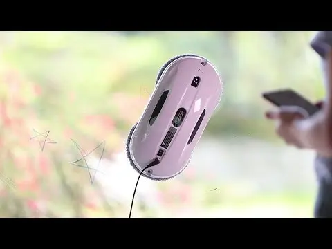 Робот за прозорци Hobot 368, (17150): Робот върху прозорец