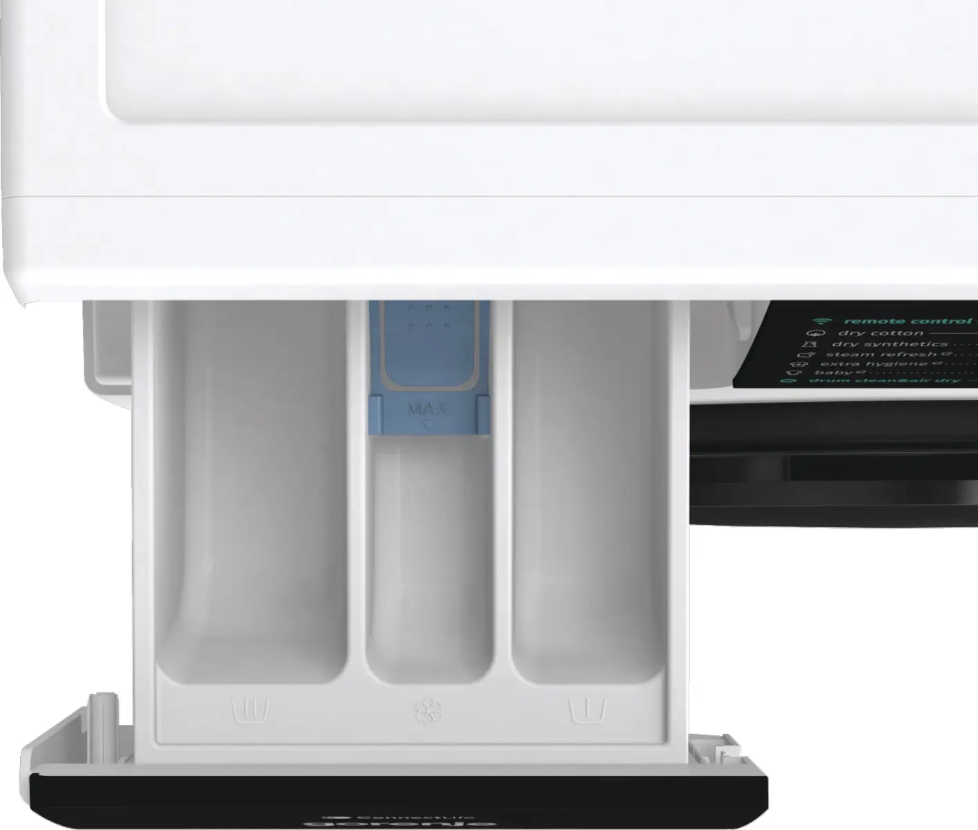 Пералня със сушилня Gorenje WD2PA854ADW, (35946427): Чекмедже за препарати