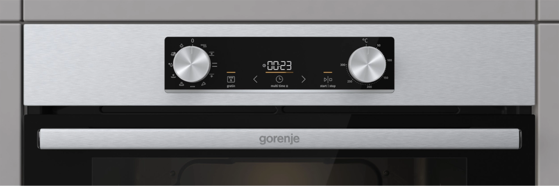 Фурна за вграждане Gorenje BO6735E02XK0, (35946330): Панел за управление