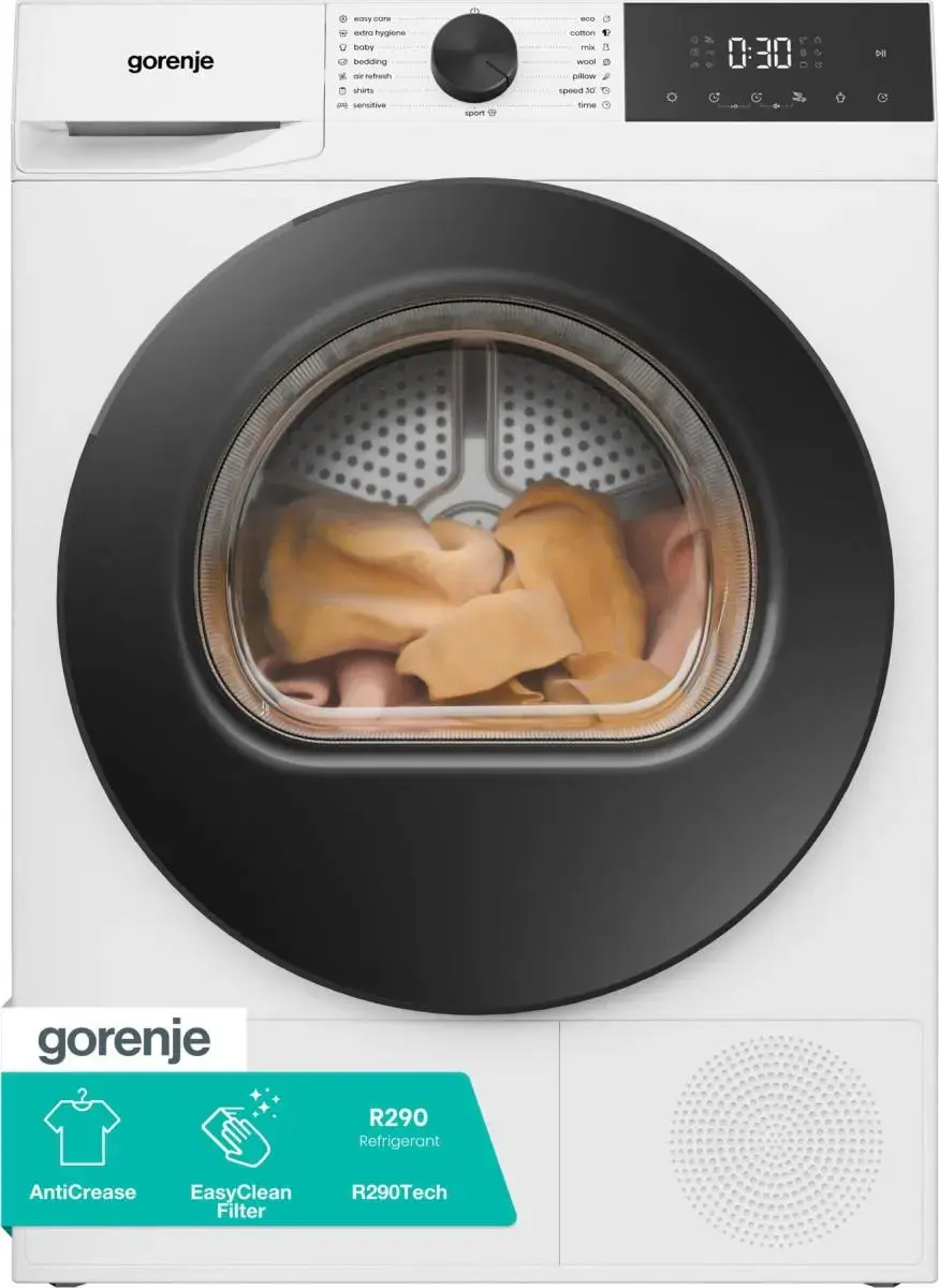 Сушилня GORENJE DG2P8D, (35950450): Сушилня отпред с дисплей