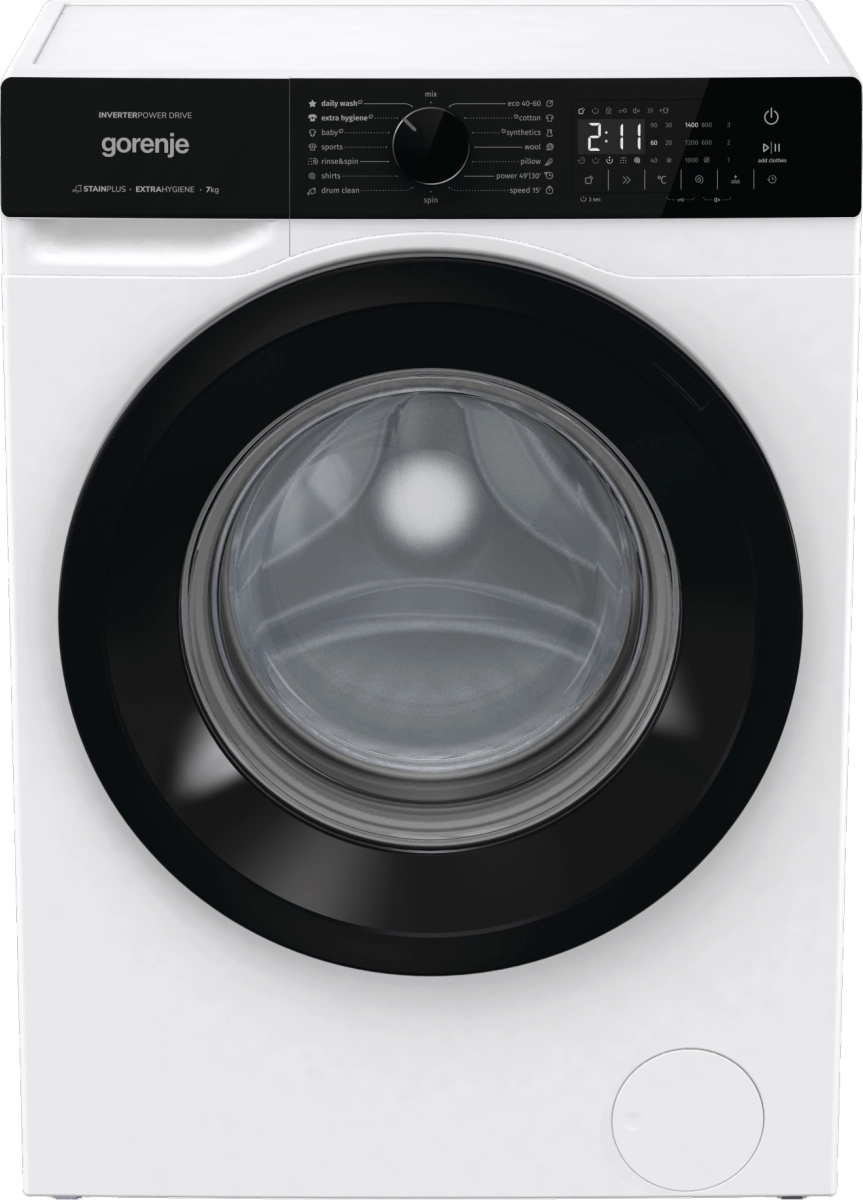 Перална машина GORENJE WNHA74SASEU, (19270): Перална машина отпред